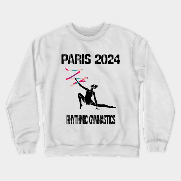 Paris 2024 Crewneck Sweatshirt by Womens Art Store